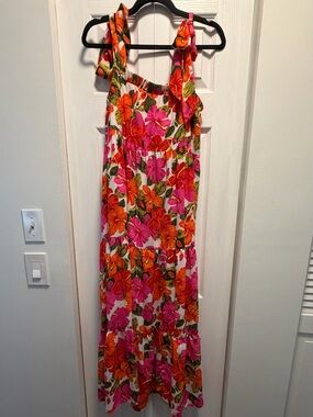 Show Me Your Mumu Arabella Tropical Floral Maxi Dress - Medium